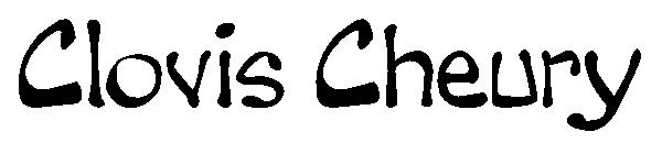 Clovis Cheury字体