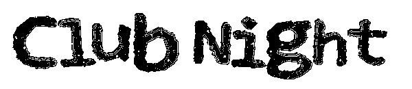 Club Night字体