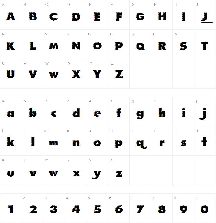CM Cold Request字体