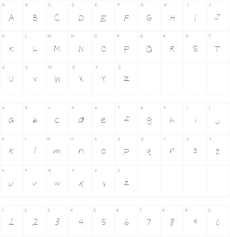 Coco Hand字体