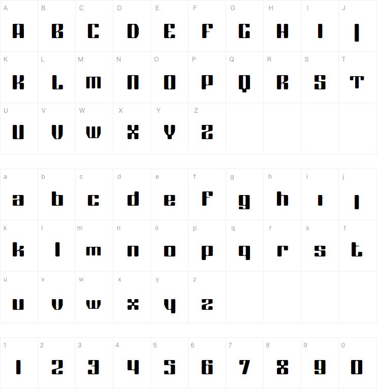 Coggers Tariqa字体