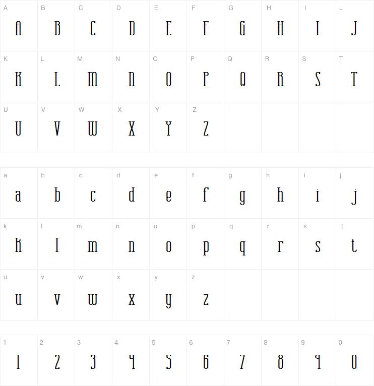 Combustion BRK字体