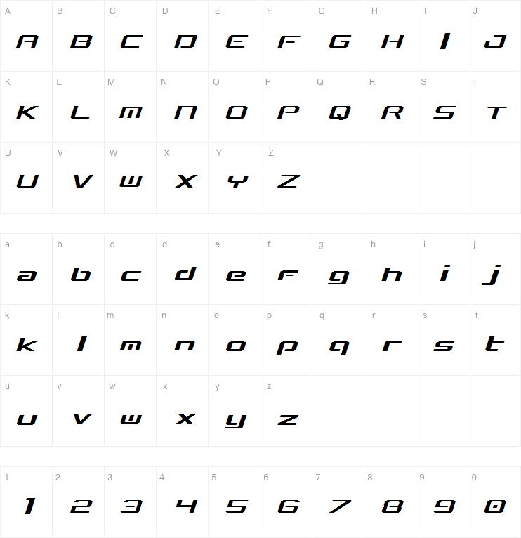 Concielian Break字体