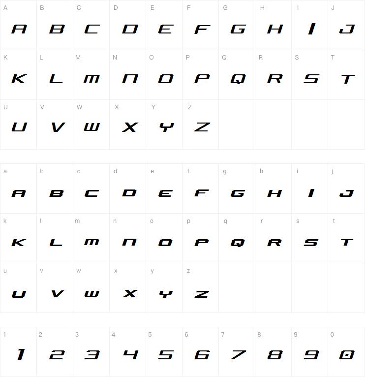 Concielian Jet字体