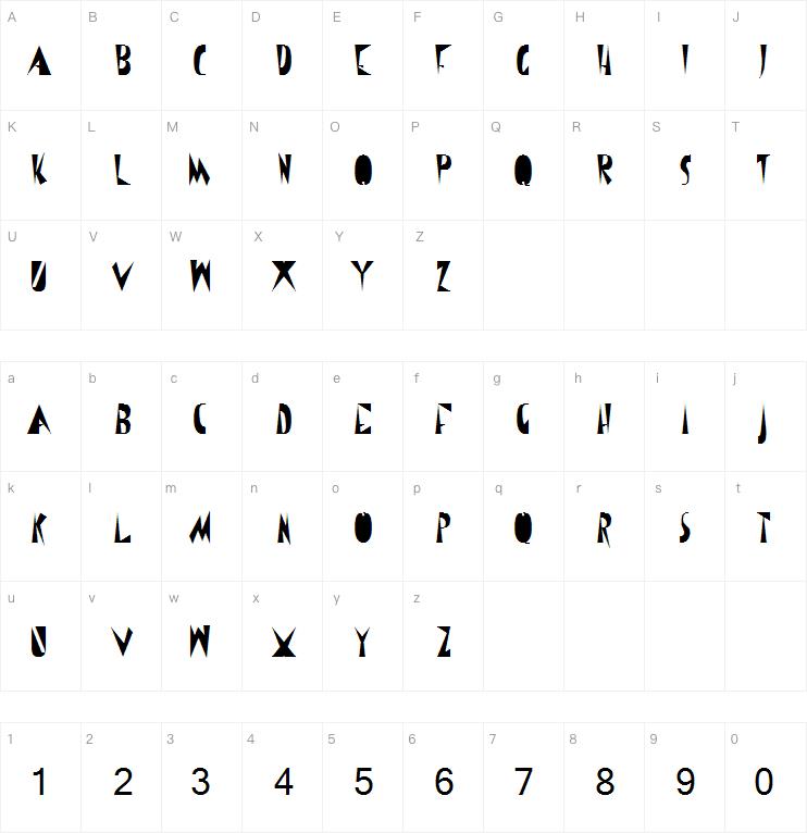 Confessions Of A Sinner字体