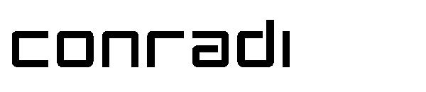 Conradi字体