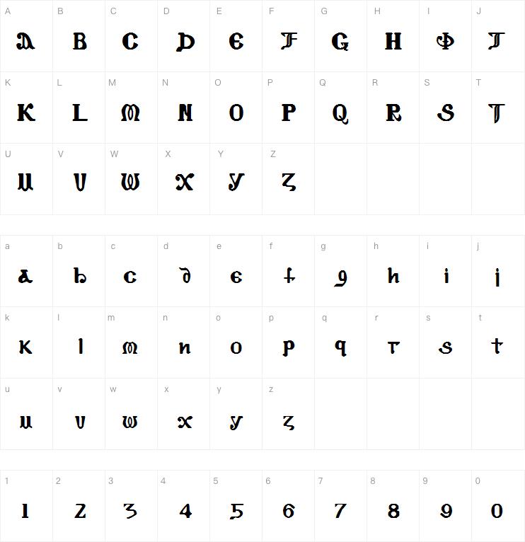 Coptic Eyes Coptic字体
