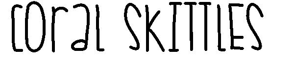 Coral Skittles字体