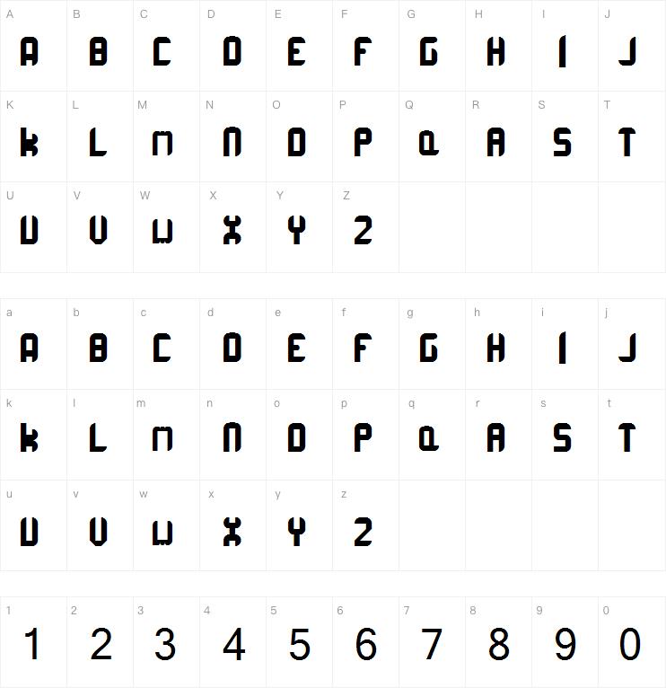 Corrupta Rounded字体