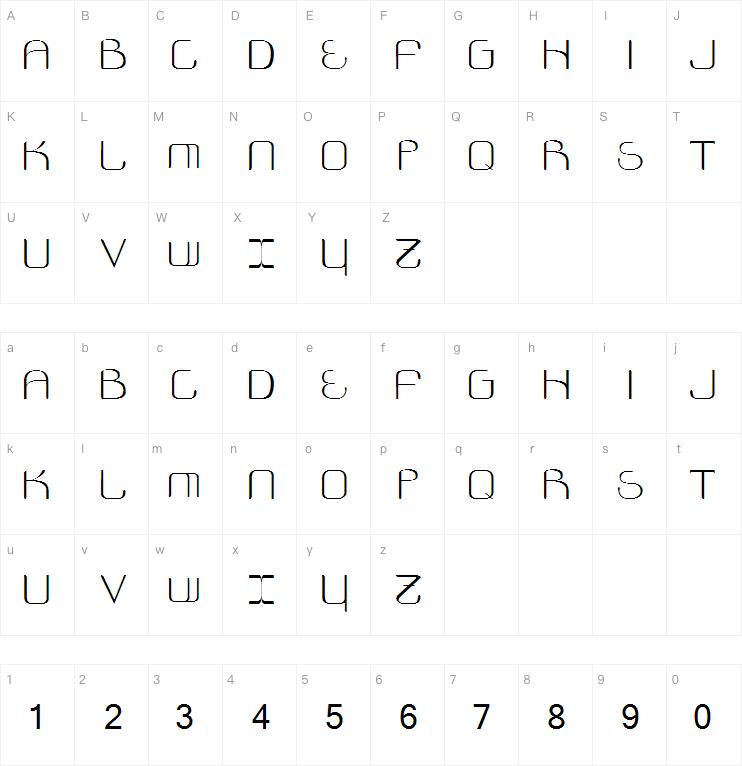 Cosmonautica字体