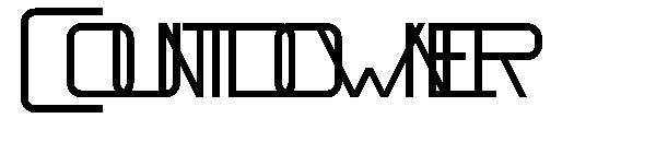 Countdowner字体