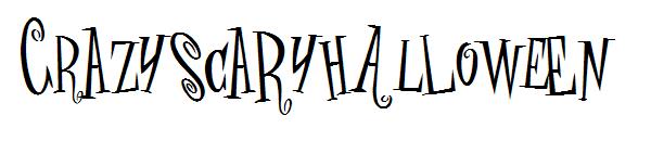 crAZYSCARYhalLowEeN字体