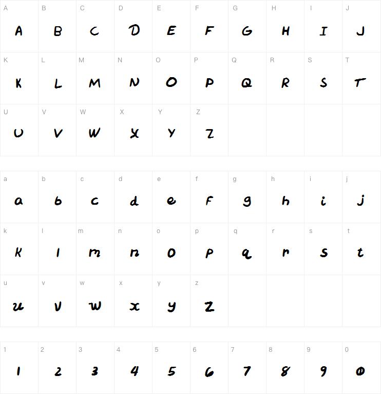 CreatiCredad字体