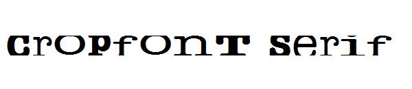 Cropfont Serif