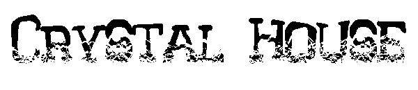Crystal House字体