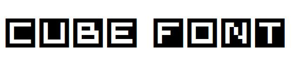 Cube Font