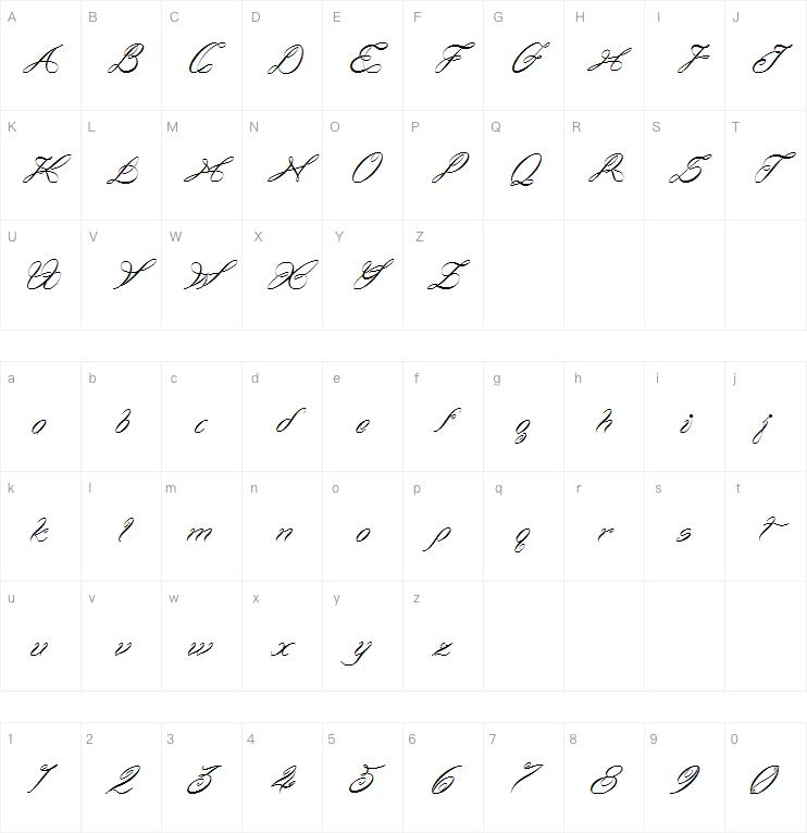 Curlings字体