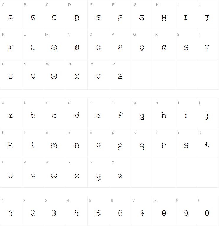 Curly Lava Bubble字体