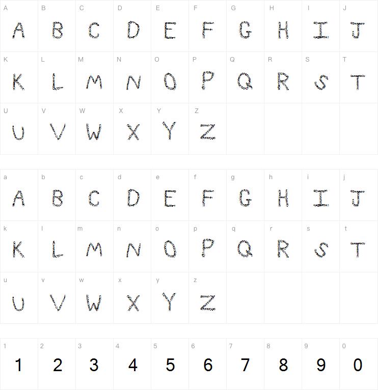CurlyQue字体