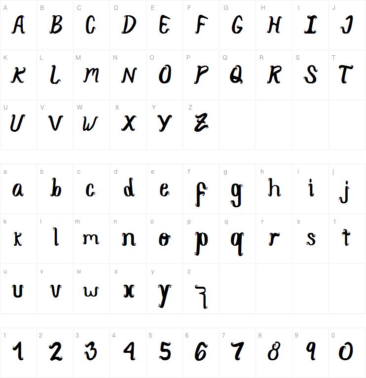 Curly Simple Perfect字体