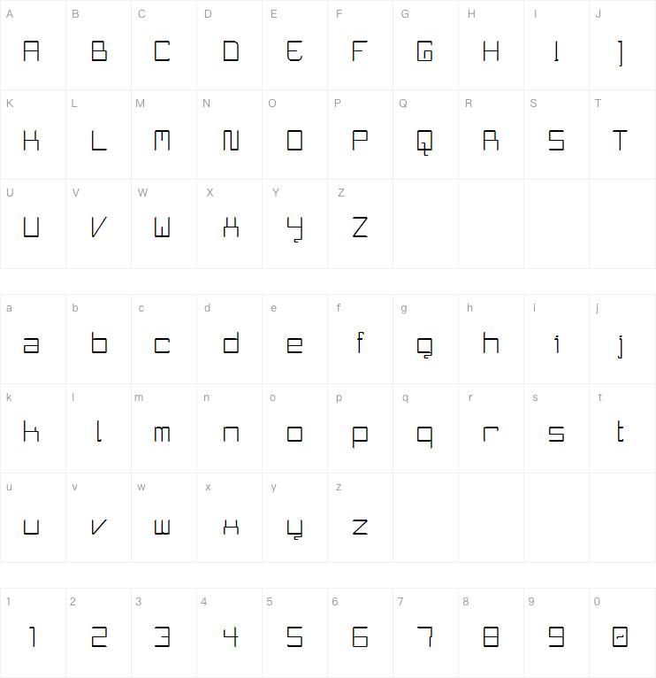 Curvature XD字体