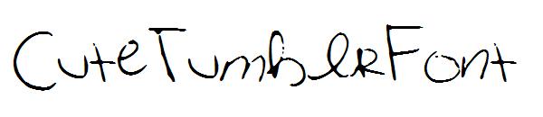 CuteTumblrFont