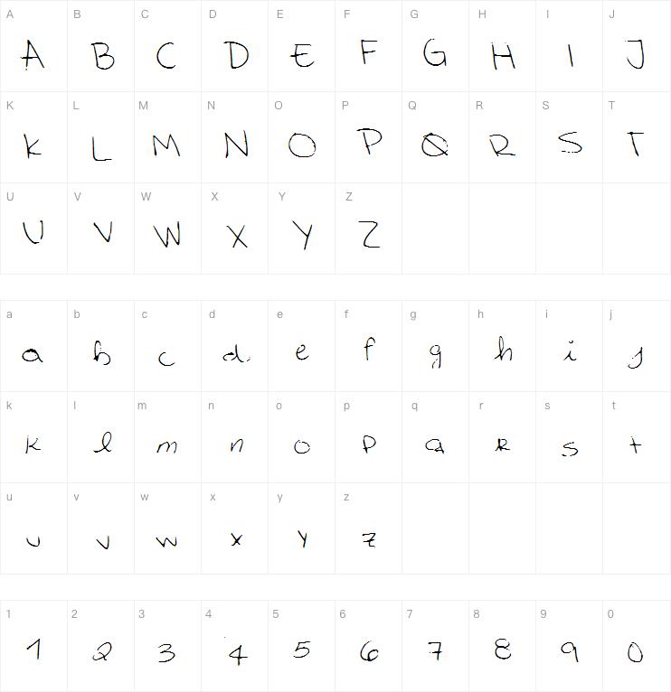 CuteTumblrFont字体