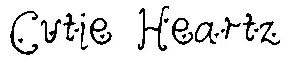 Cutie Heartz字体