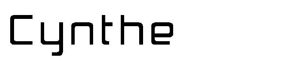 Cynthe字体