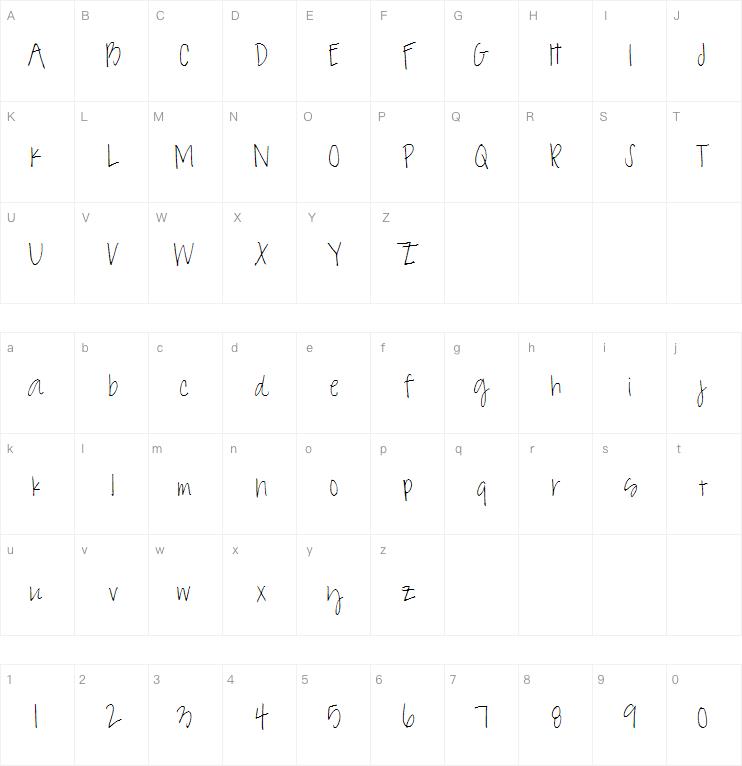 Daisy Charming字体