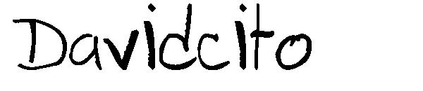 Davidcito字体
