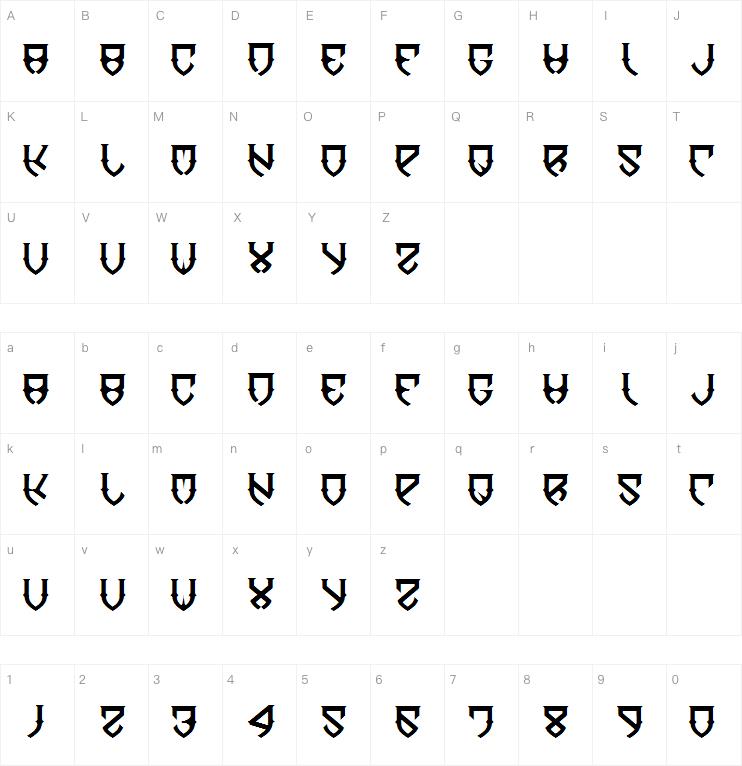 Dawn of Mellido字体
