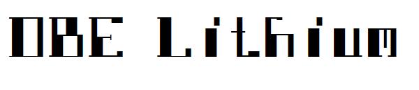 DBE Lithium字体