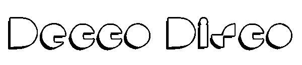 Decco Disco字体