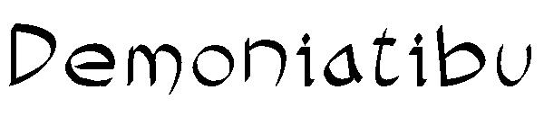 Demoniatibu字体