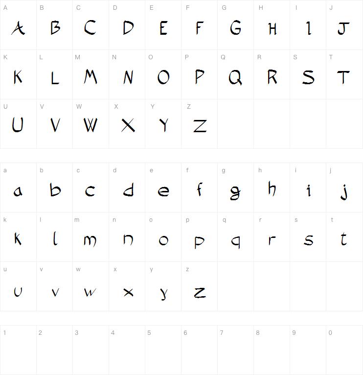 Demoniatibu字体