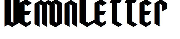 DemonLetter字体