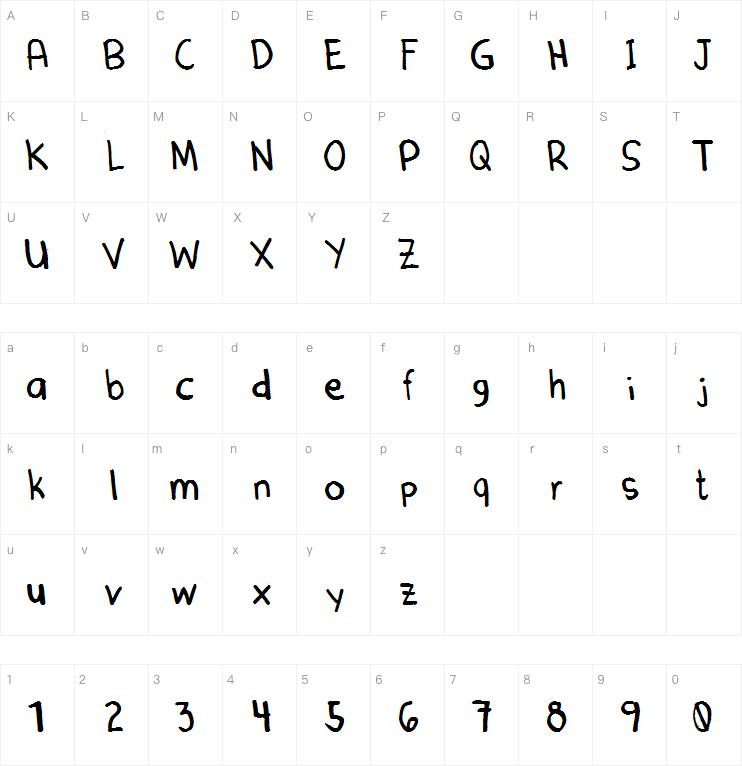 Denne Marker字体