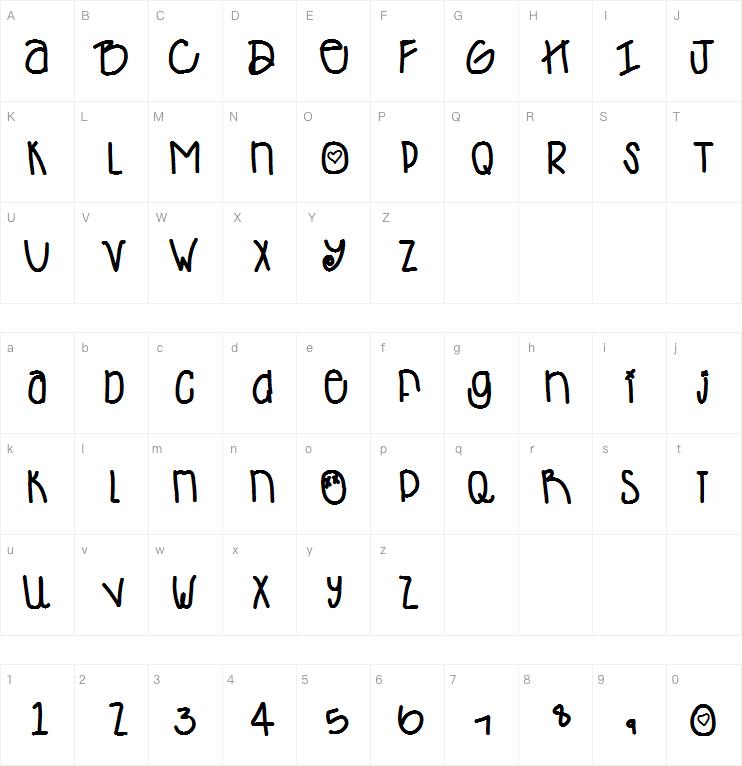 Desy Mini Cakes字体