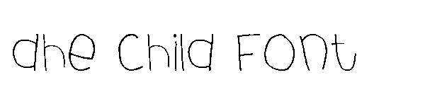 Dhe Child Font