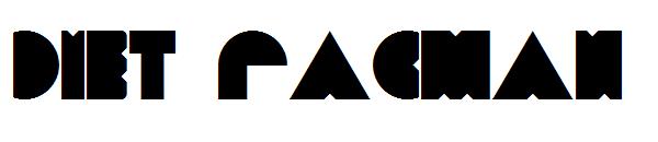 Diet PacMan字体