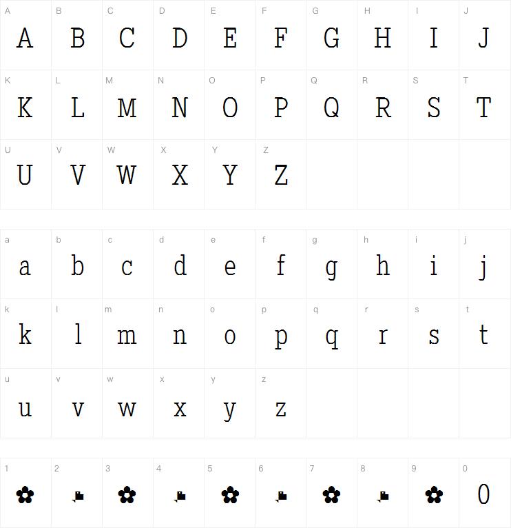 Diezma Rd ExtBd字体