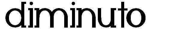 Diminuto字体