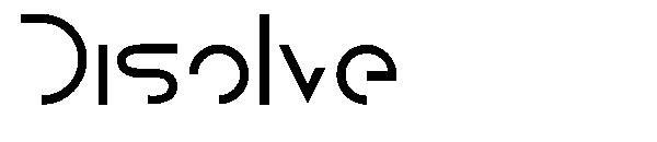 Disolve