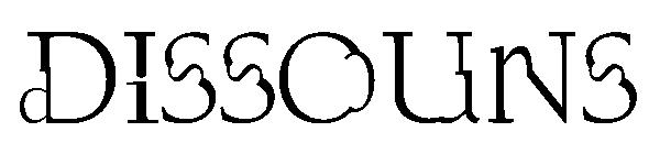 Dissouns字体