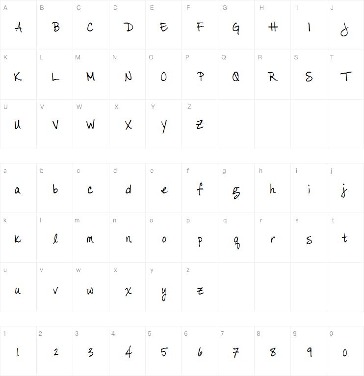 DJB Color Me Chic字体