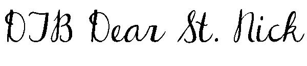 DJB Dear St. Nick
