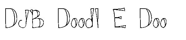 DJB Doodl E Doo字体