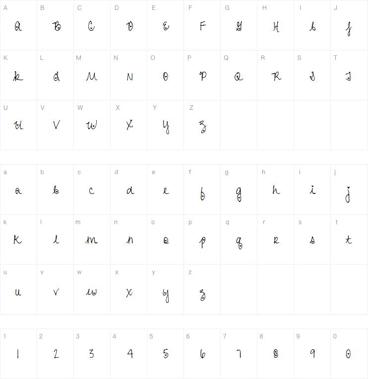 DJB Heart Attack字体