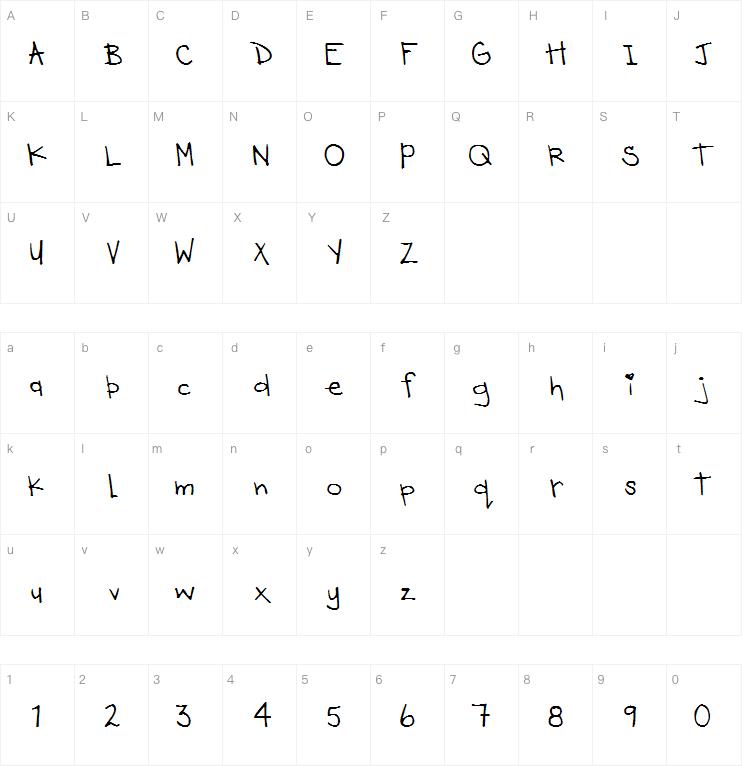 DJB Heart Of Dixi字体